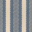 Traditional dark blue fabric with symmetrical geometric designs.