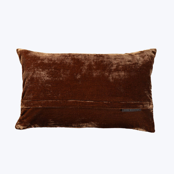 Waterlily Pillow, Cognac 12x20