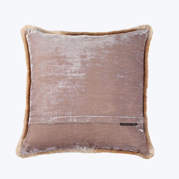 Shaded Fringe Pillow, Soft Lavender 20x20