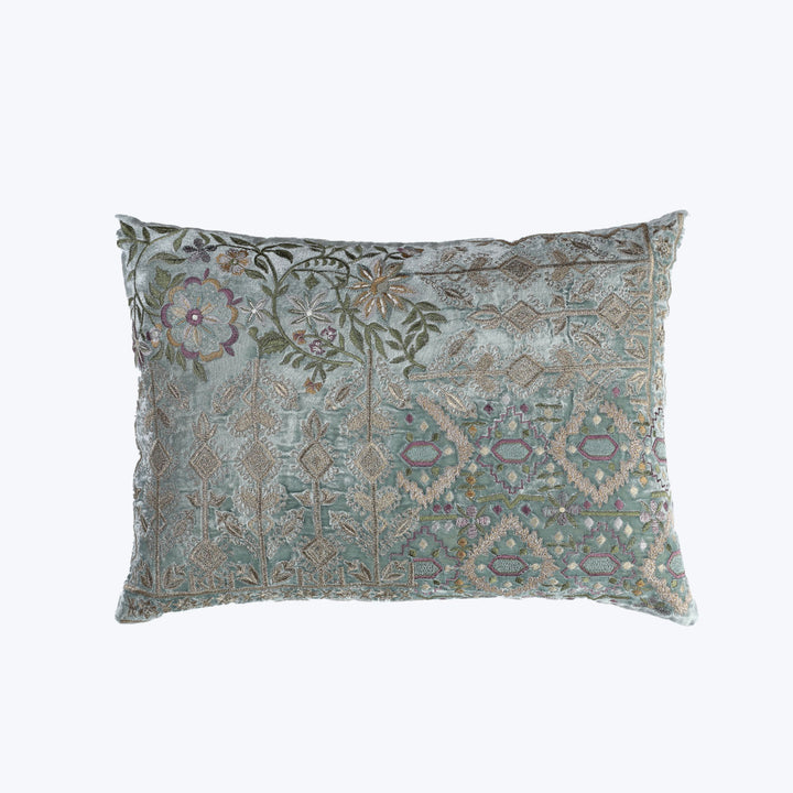 Amelia Pillow, Perfect Blue 14x20