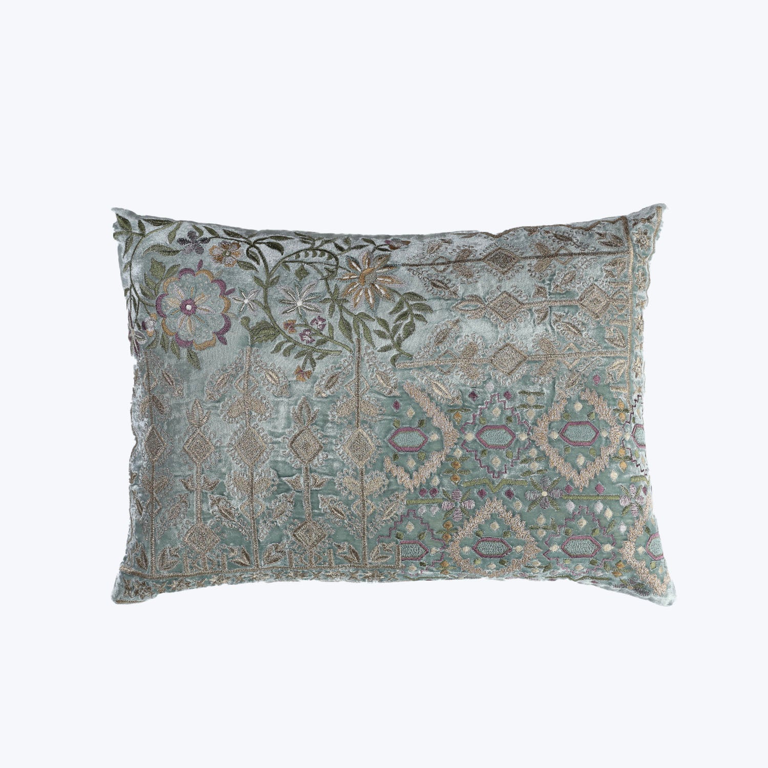 Amelia Pillow, Perfect Blue 14x20