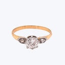 Victorian 18k Gold Diamond Ring Default Title