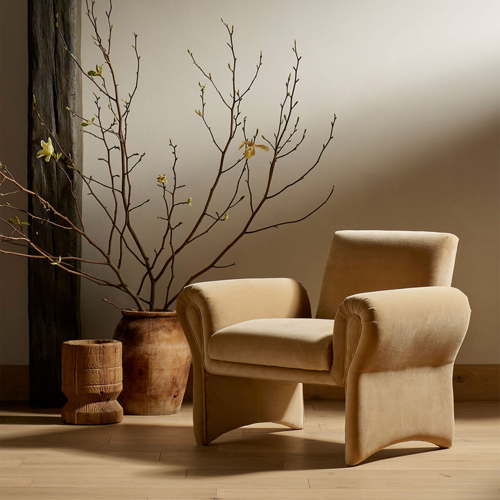 Rolled Arm Side Chair Default Title