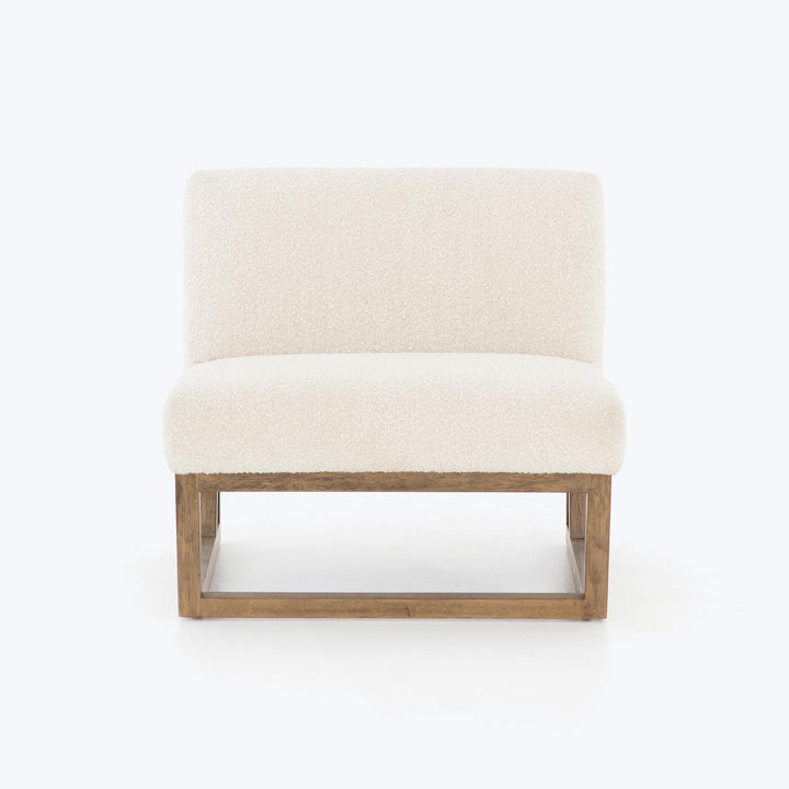 Wood Base Lounge Chair Default Title
