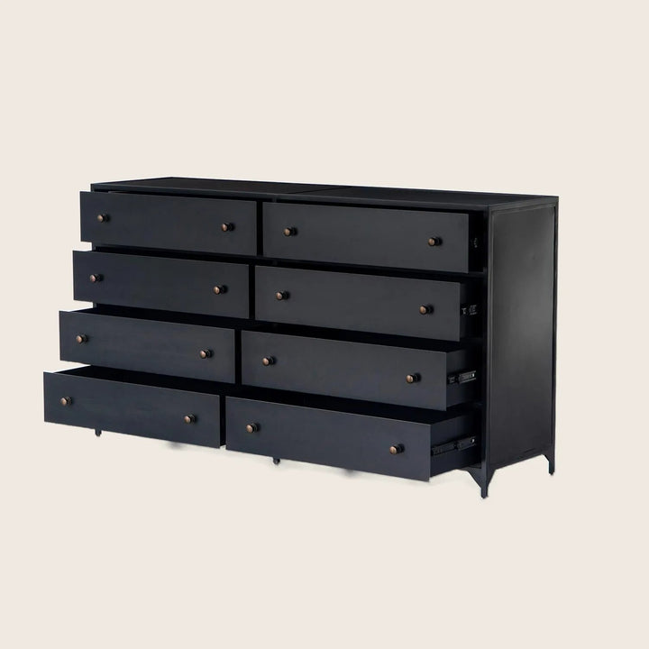Metal 8-Drawer Dresser
