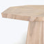 Hexagon Wooden Dining Table Default Title