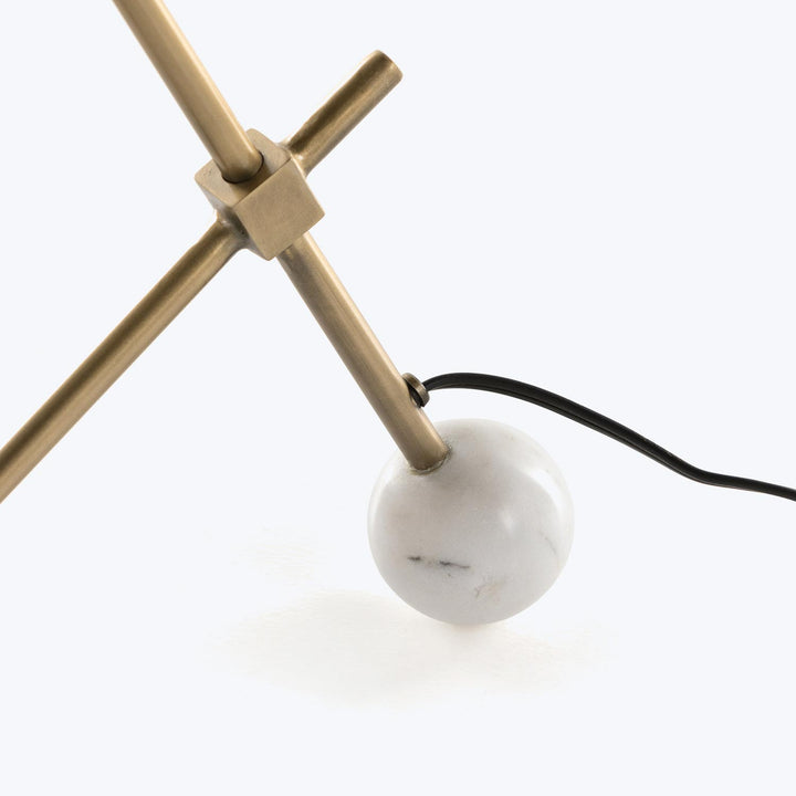 Brass Linear Table Lamp Default Title