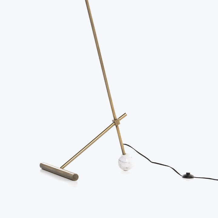 Brass Linear Floor Lamp Default Title