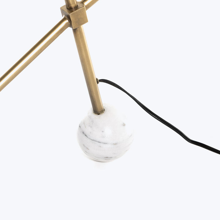 Brass Linear Floor Lamp Default Title