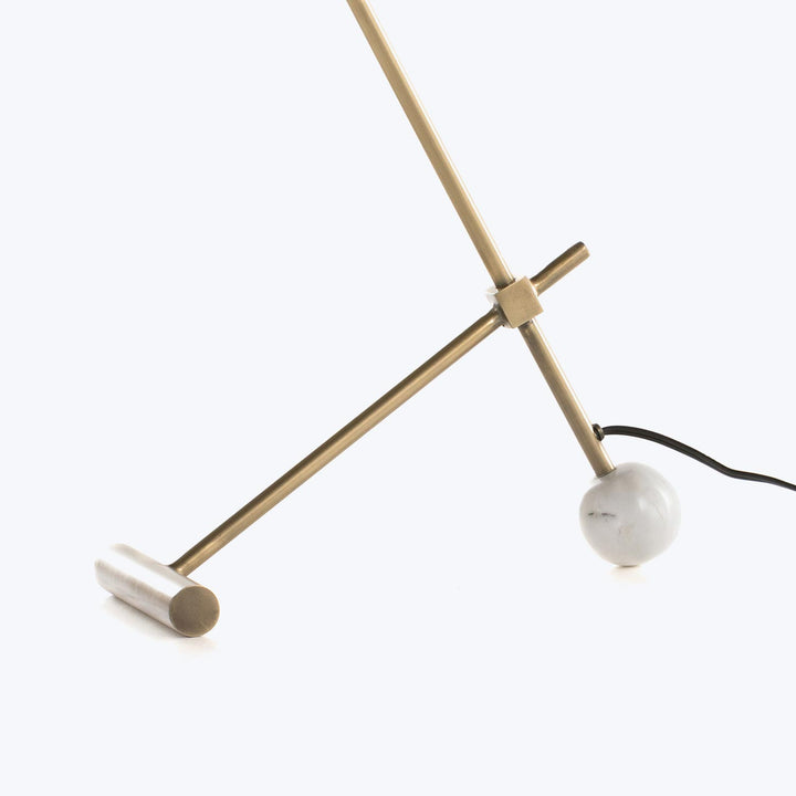Brass Linear Floor Lamp Default Title