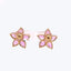 Contemporary Sapphire Star Earrings Default Title