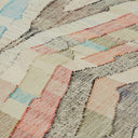 Close-up of a textured woven fabric with diagonal stripes