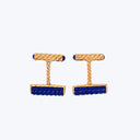 Van Cleef & Arpels Gold Lapis Lazuli Cufflinks