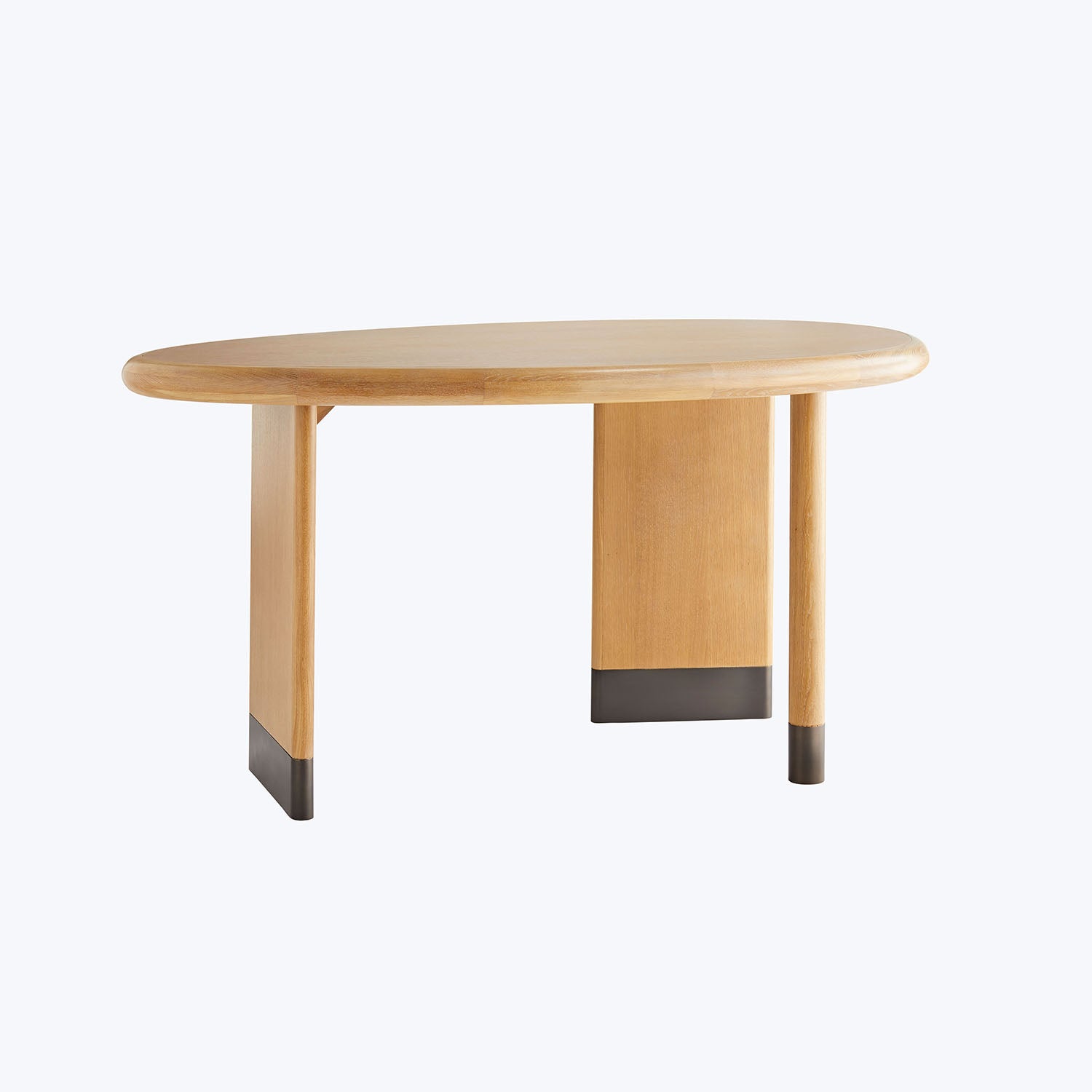 Oak & Bronze-Capped Desk Default Title