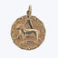 Vintage 14KY Charms Gold Zodiac 'Aries' Pendant