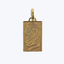 Vintage 18KY Gold Zodiac 'Leo' Charm Pendant
