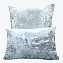 Ombre Crushed Velvet Pillow Smolder-12x18
