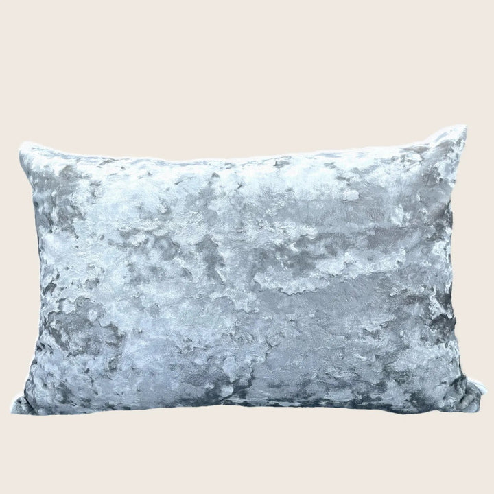 Ombre Crushed Velvet Pillow Smolder 12x18