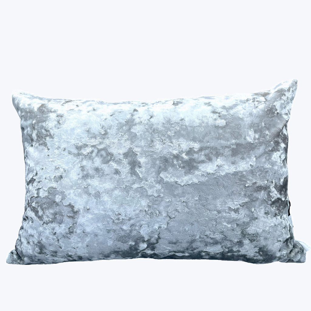 Ombre Crushed Velvet Pillow Smolder 12x18
