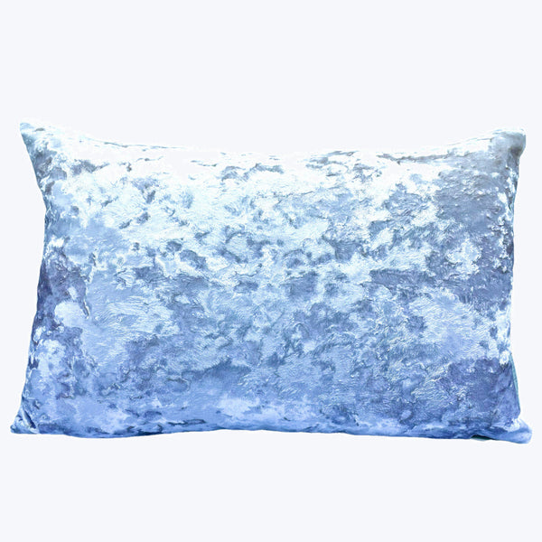 Ombre Crushed Velvet Pillow Amethyst-20x20