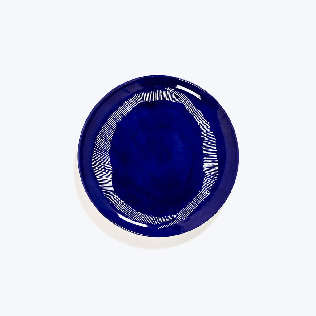 Feast Charger Plates, Set of 2-Lapis Swirl