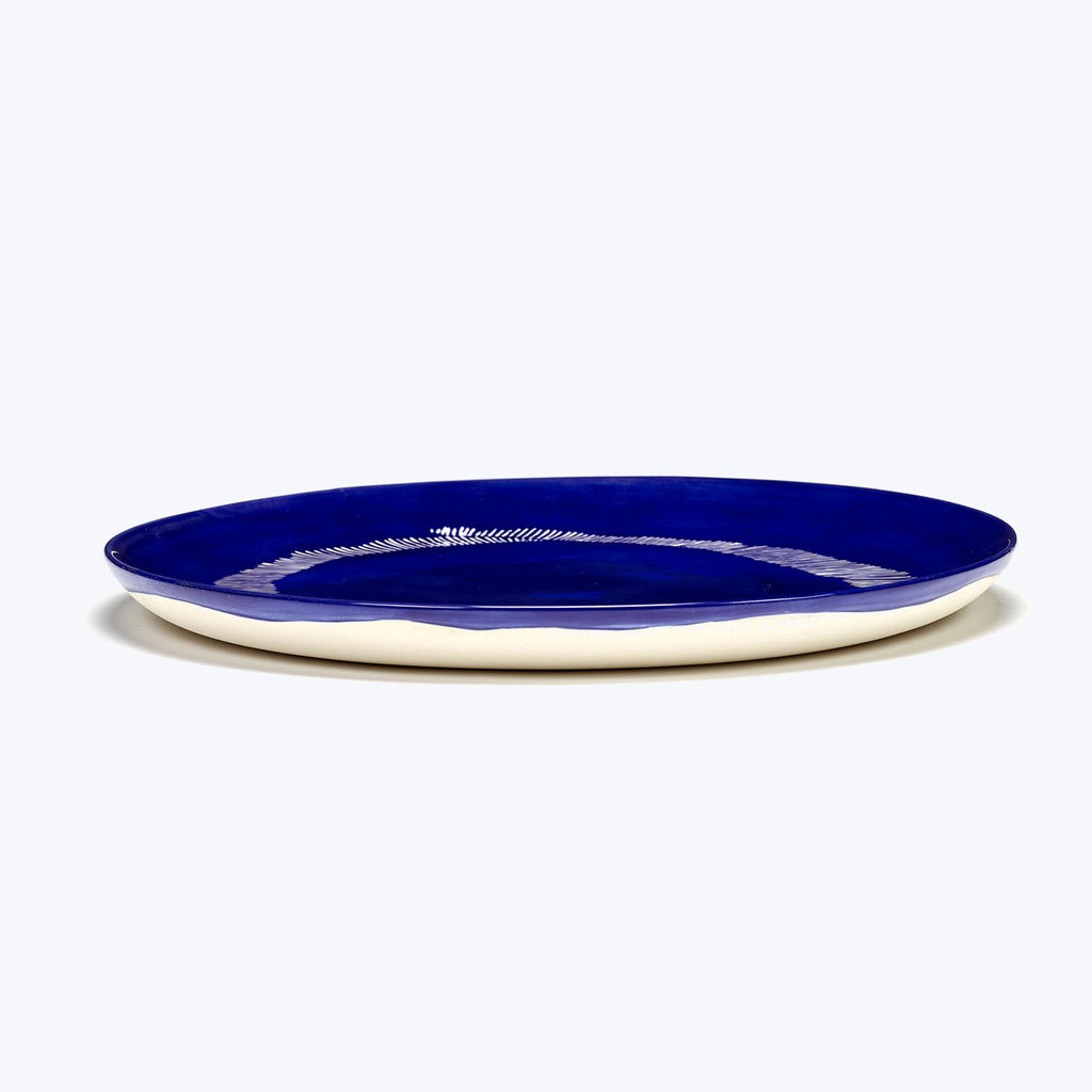 Feast Charger Plates, Set of 2-Azure Solid