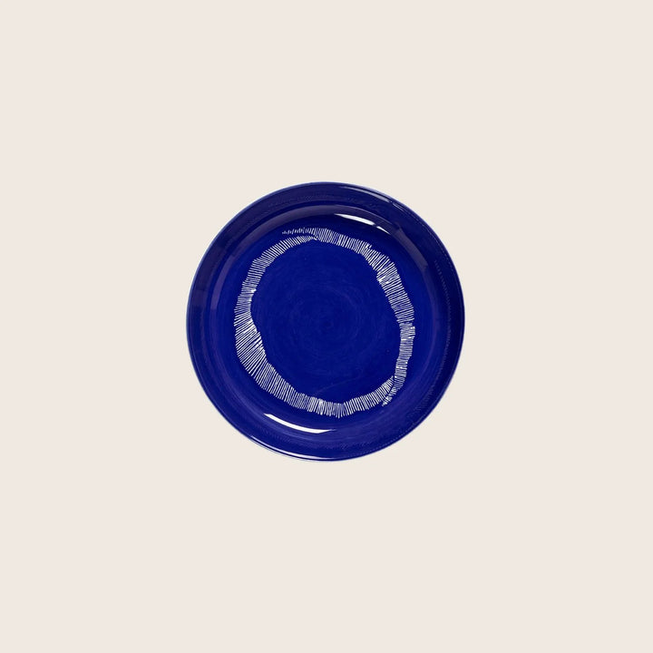 Feast High Dinner Plates, Set of 2-Azure Artichoke