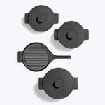 Surface cast Iron Grillpan-Black