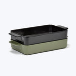 Surface Cast Iron Oven Dish-6x10-Black