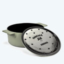 Surface Cast Iron Pot-4.6L-Camogreen