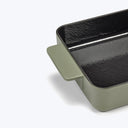 Surface Cast Iron Oven Dish-6x10-Camogreen