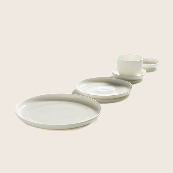 Piet Boon Base Tableware Collection-Matte White-XLarge Plate (Set of 4)