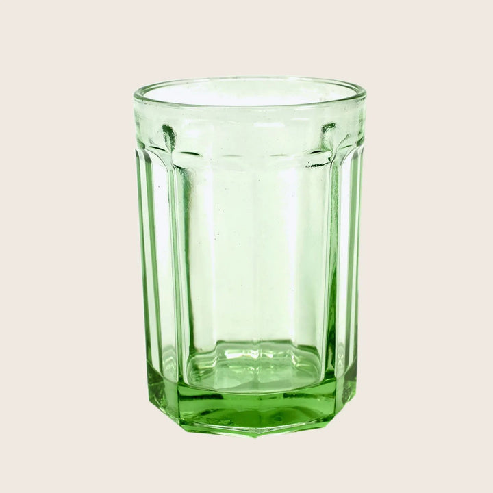 Fish & Fish Drinkware Green / Large Glass (set of 4)