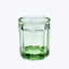 Fish & Fish Drinkware-Green-Medium Glass (set of 4)