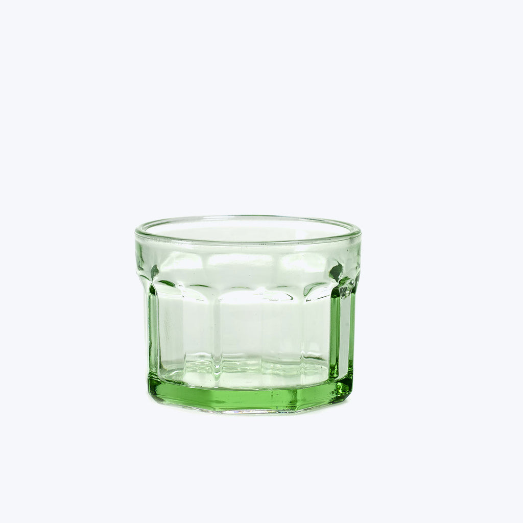 Fish & Fish Drinkware Green / Small Glass (set of 4)
