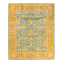 Arts & Crafts, One-of-a-Kind Hand-Knotted Area Rug  - Green, 8' 1" x 9' 8" Default Title
