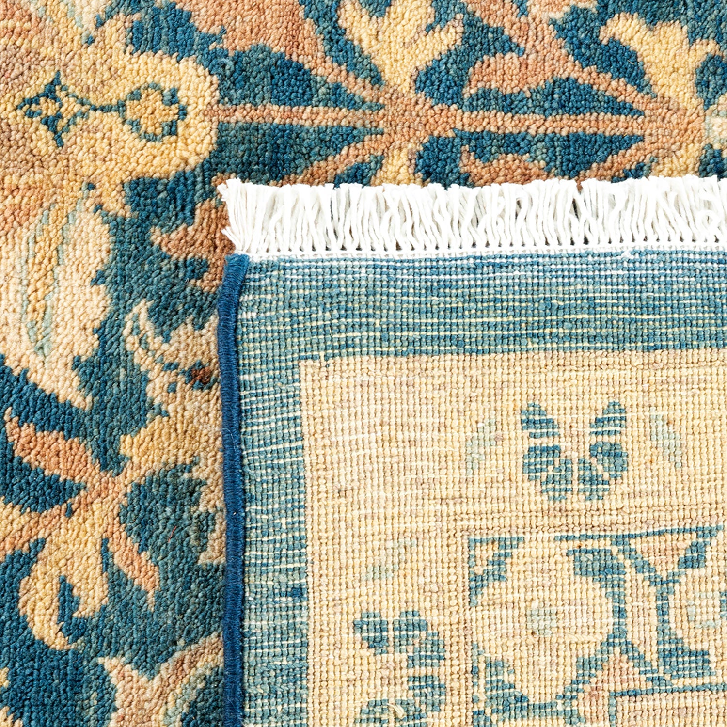 Comparison of two carpet textures reveals distinct styles and purposes.