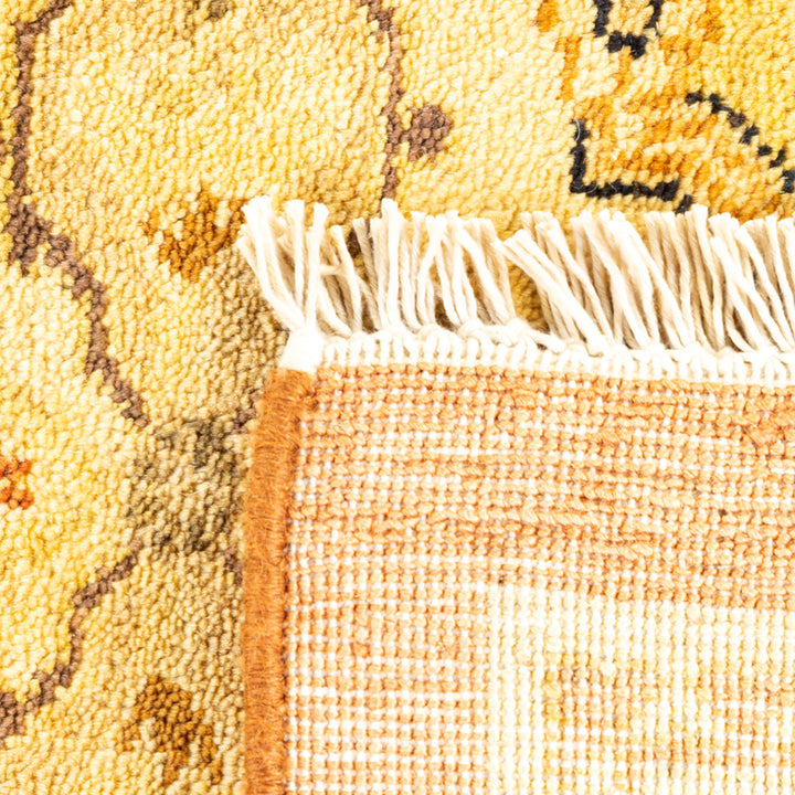 Close-up view of two contrasting textile patterns; intricate versus minimalist.
