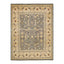 Handmade Persian-inspired rug with intricate botanical motifs and harmonious colors