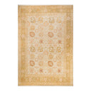 Eclectic, One-of-a-Kind Hand-Knotted Area Rug  - Ivory, 9' 0" x 13' 1" Default Title