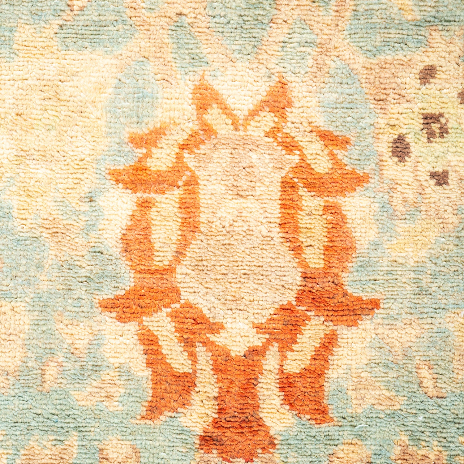 Eclectic, One-of-a-Kind Hand-Knotted Area Rug  - Light Blue, 2' 5" x 11' 10" Default Title