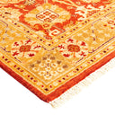 Eclectic, One-of-a-Kind Hand-Knotted Area Rug  - Orange, 2' 7" x 12' 3" Default Title