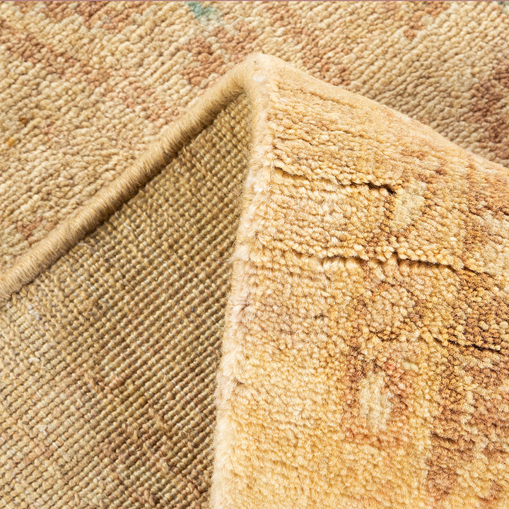 Comparison of textured and plush carpets showcasing different patterns and quality