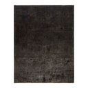 Vibrance, One-of-a-Kind Hand-Knotted Area Rug  - Black, 8' 1" x 10' 1" Default Title