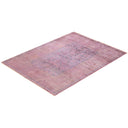 Vibrance, One-of-a-Kind Hand-Knotted Area Rug  - Pink, 6' 2" x 8' 3" Default Title