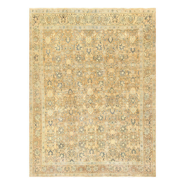 Exquisite hand-woven rug showcasing intricate patterns and delicate motifs.