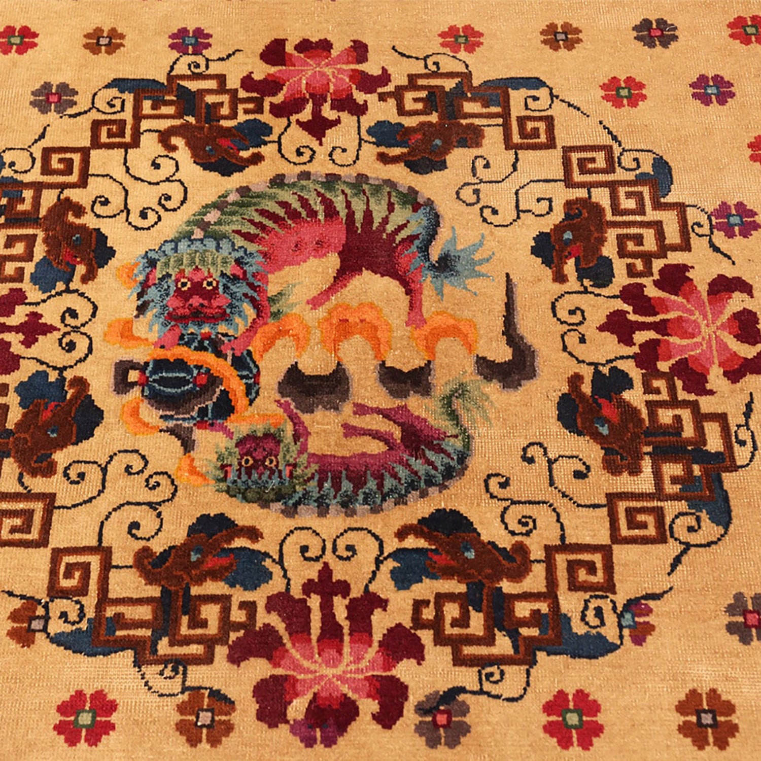Antique Chinese Rug - 10'0" x 12'6" Default Title