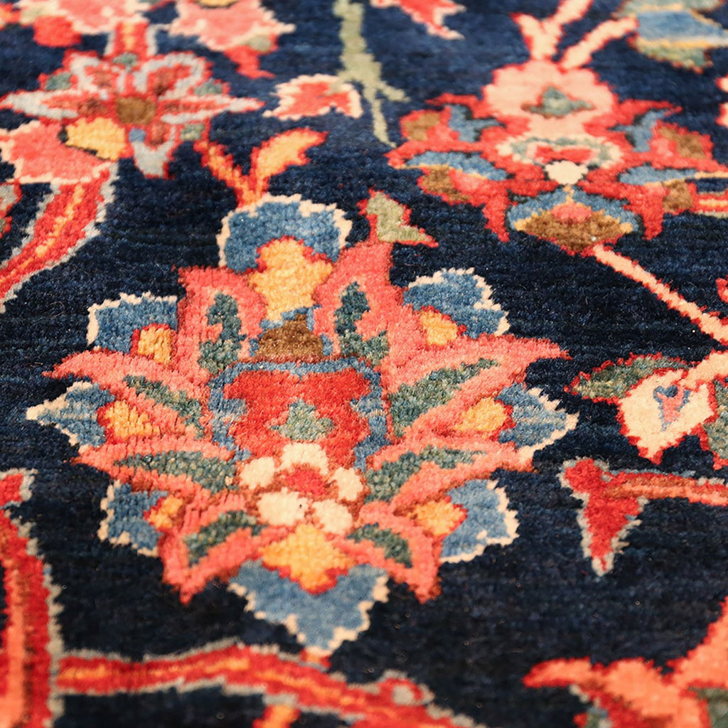 Exquisite handwoven Persian rug showcasing intricate floral design and vibrant colors.