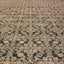 Close-up of a meticulously crafted, patterned carpet exuding elegance and luxury.