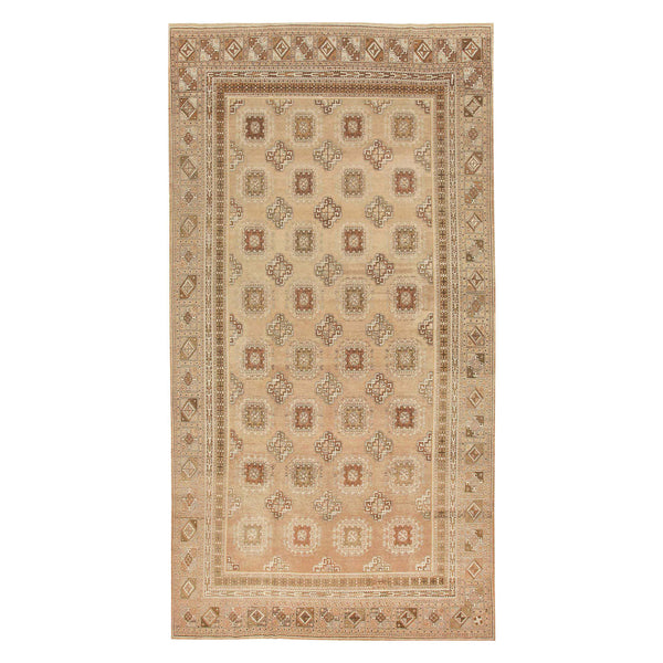 Elegant traditional area rug with intricate patterns and cultural origins.